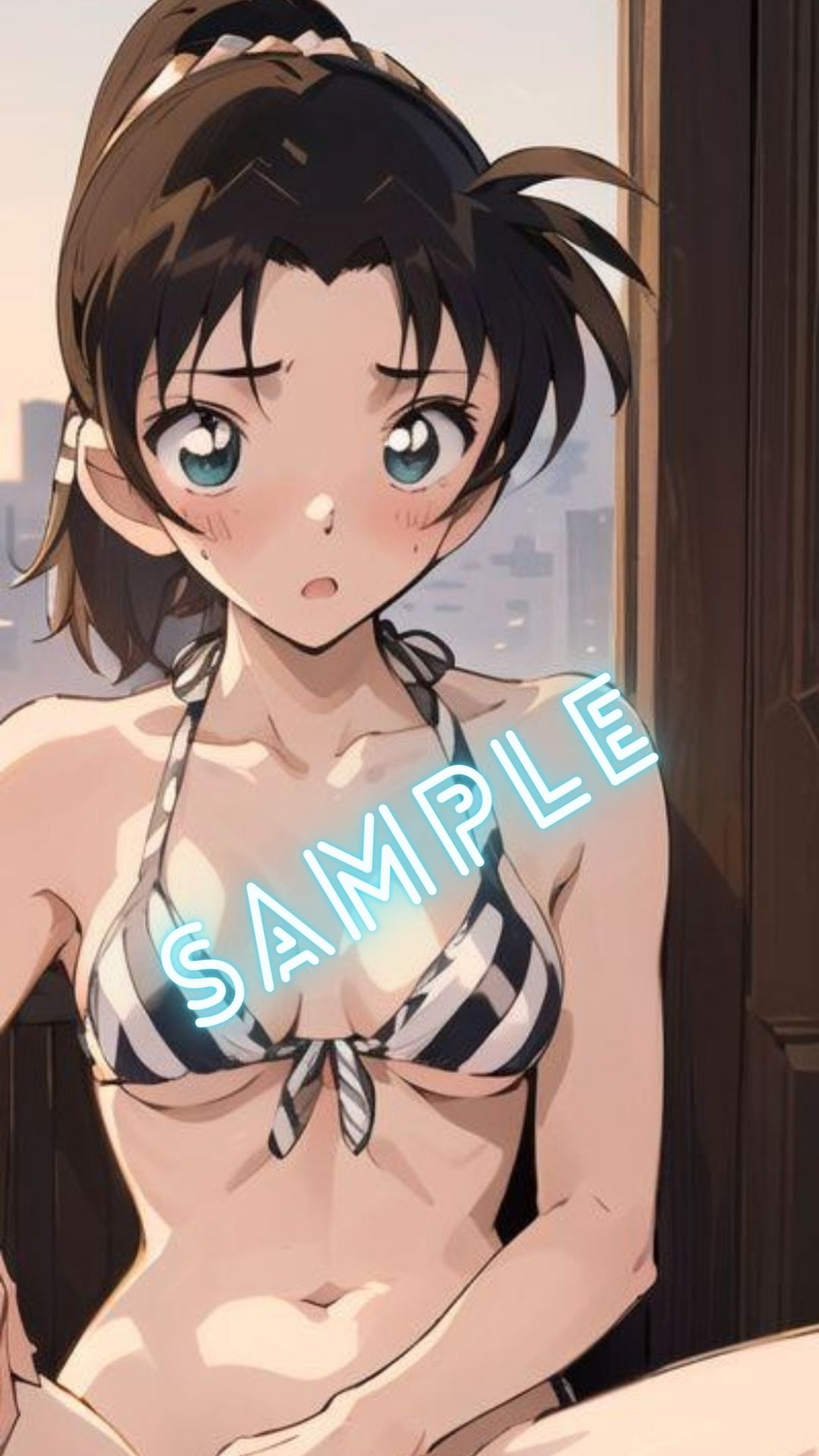 名探偵コ◯ン 遠山◯葉風 画像集 サンプル3ページ目
