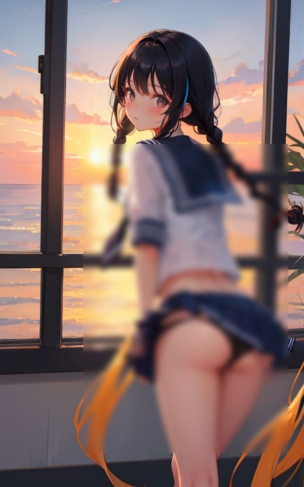 絶対パンツ見えてるでしょ サンプル3ページ目