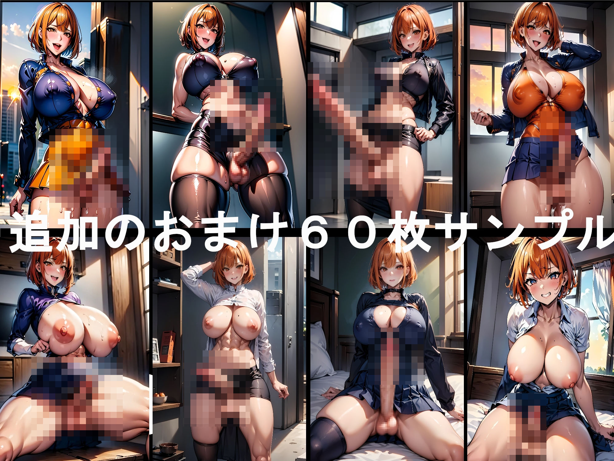 巨根ふたなり呪術コス＜釘〇 野〇薇編＞ サンプル1ページ目