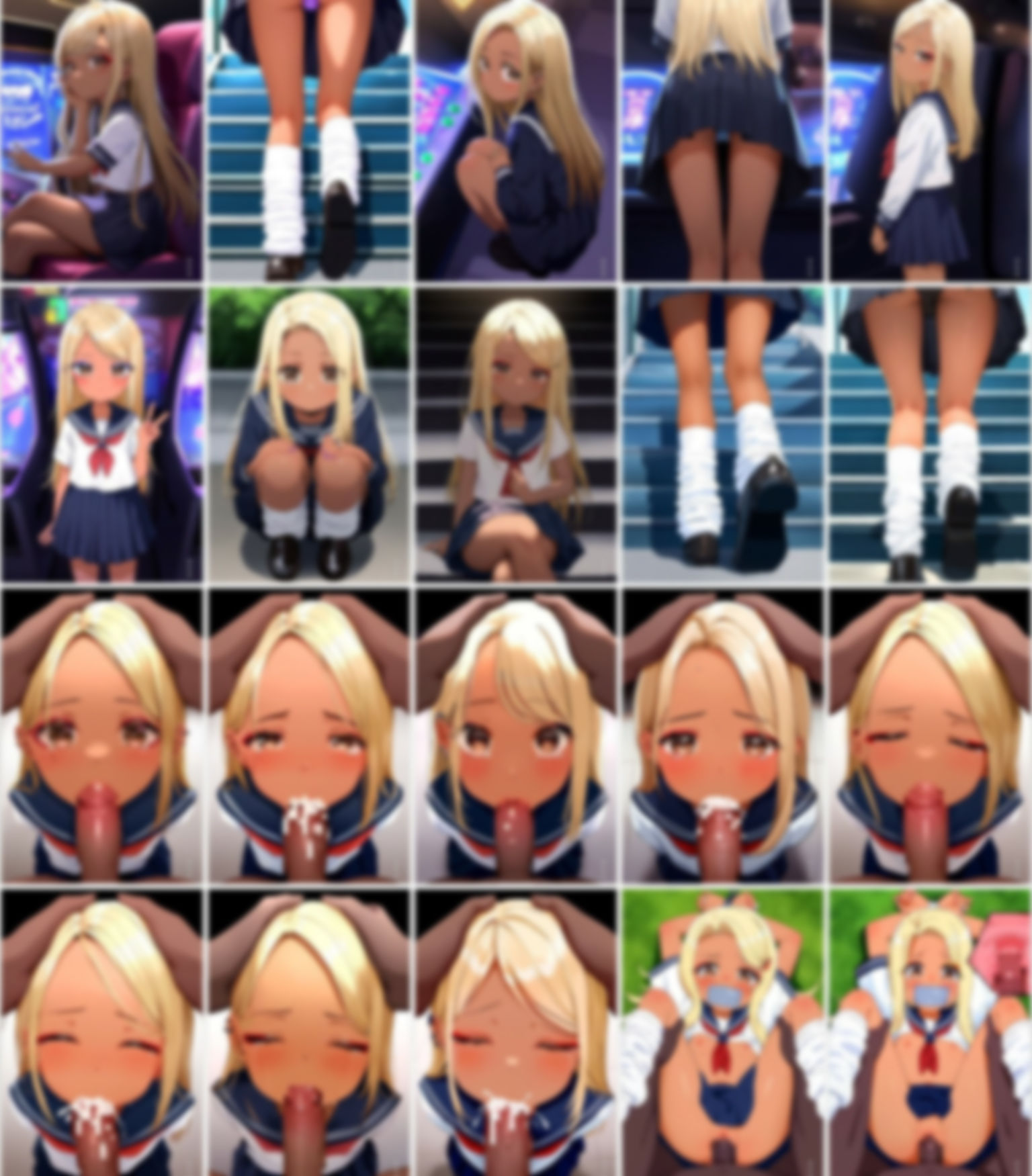 制服ギャルは香水のいい匂いがして精子止まらん【ガムテ拘束ギャル】【127枚】 サンプル6ページ目