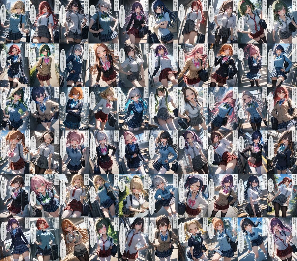 60キャラ なめた生徒に催●教育的プレス サンプル10ページ目