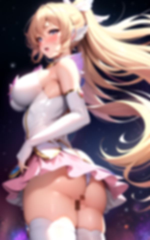 エッチな美少女戦士は感じてる サンプル2ページ目