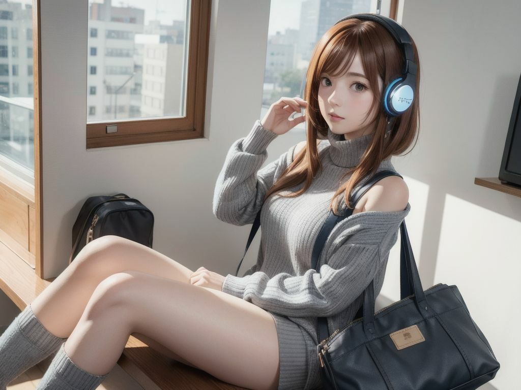 【五等分○花嫁】恥ずかしがり屋の彼女が勇気を出してエロニットで迫ってきたら サンプル1ページ目