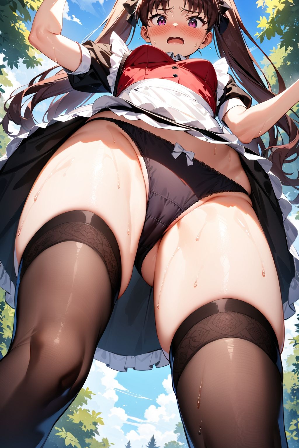 AIイラスト集 遠坂凛＃1 サンプル3ページ目