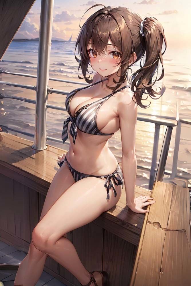 夏の衣装プロンプトとAI術師のご紹介 サンプル5ページ目