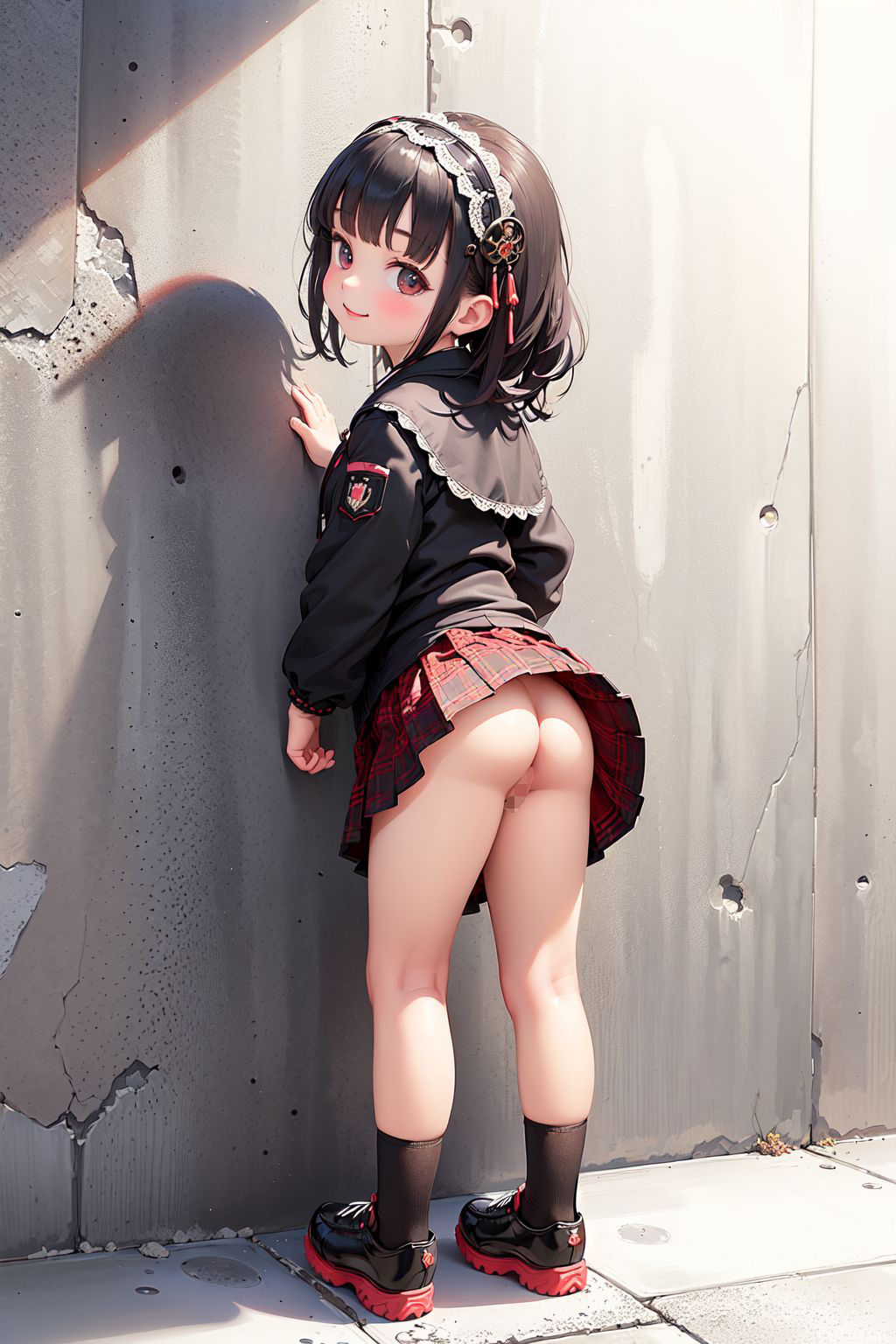 ゴスロリ娘のおっぱいとおまんこ 「もしよかったら視姦、させてもらってイイですか？」 サンプル3ページ目