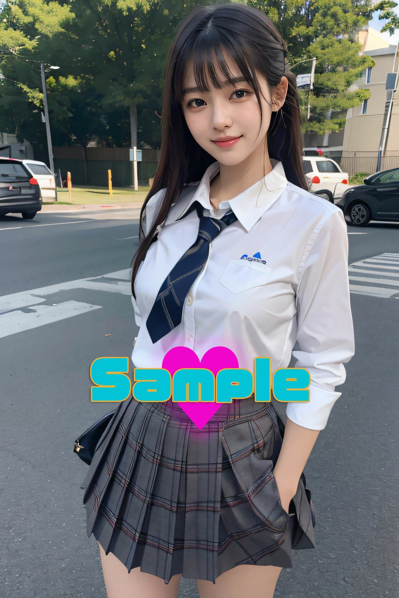 清楚系女子 秘密のアルバイト サンプル1ページ目