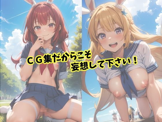 ウサ耳JKはとっても中出し大好き サンプル1ページ目