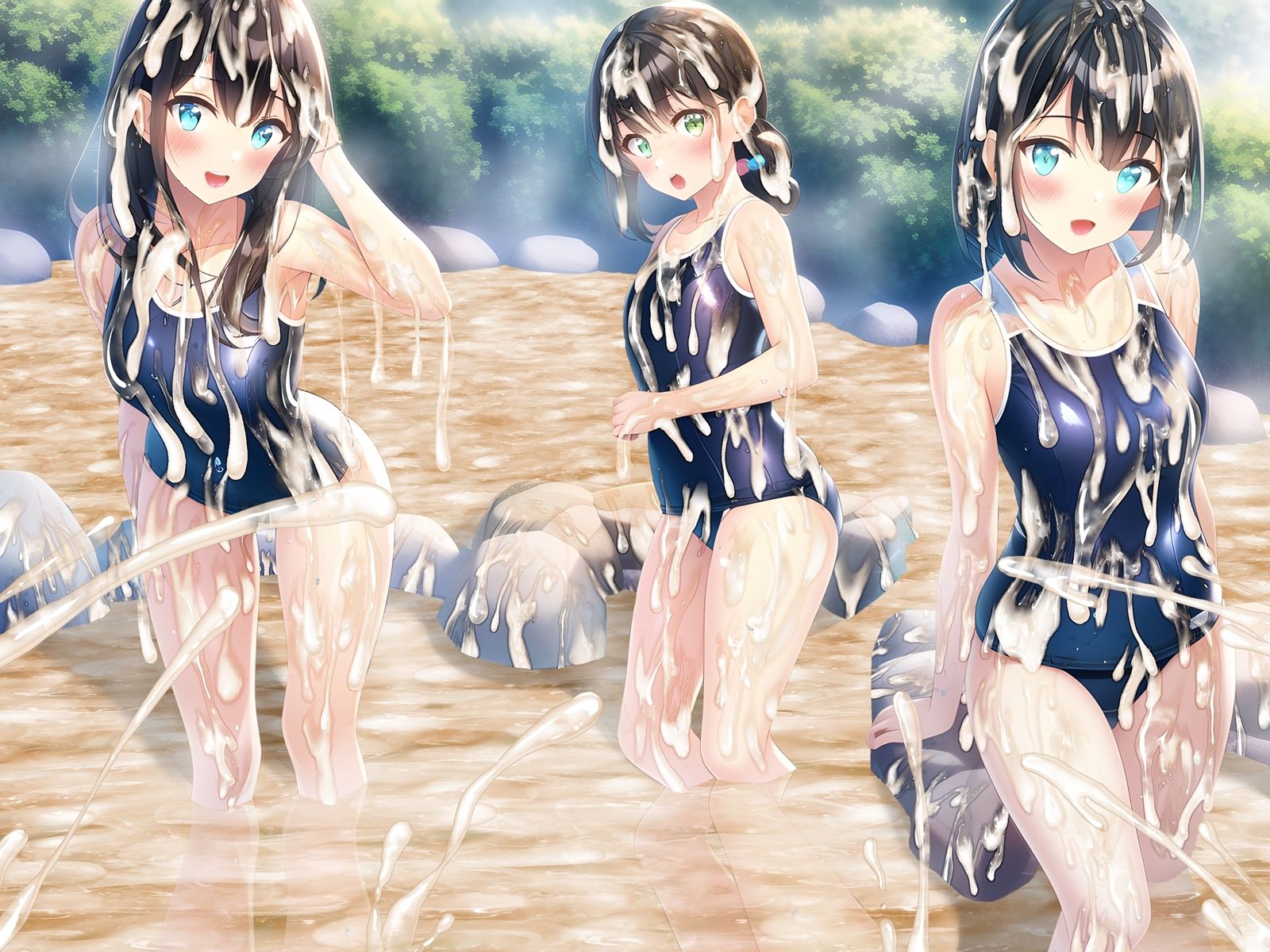 ぶっかけCG集Vol.2 サンプル1ページ目