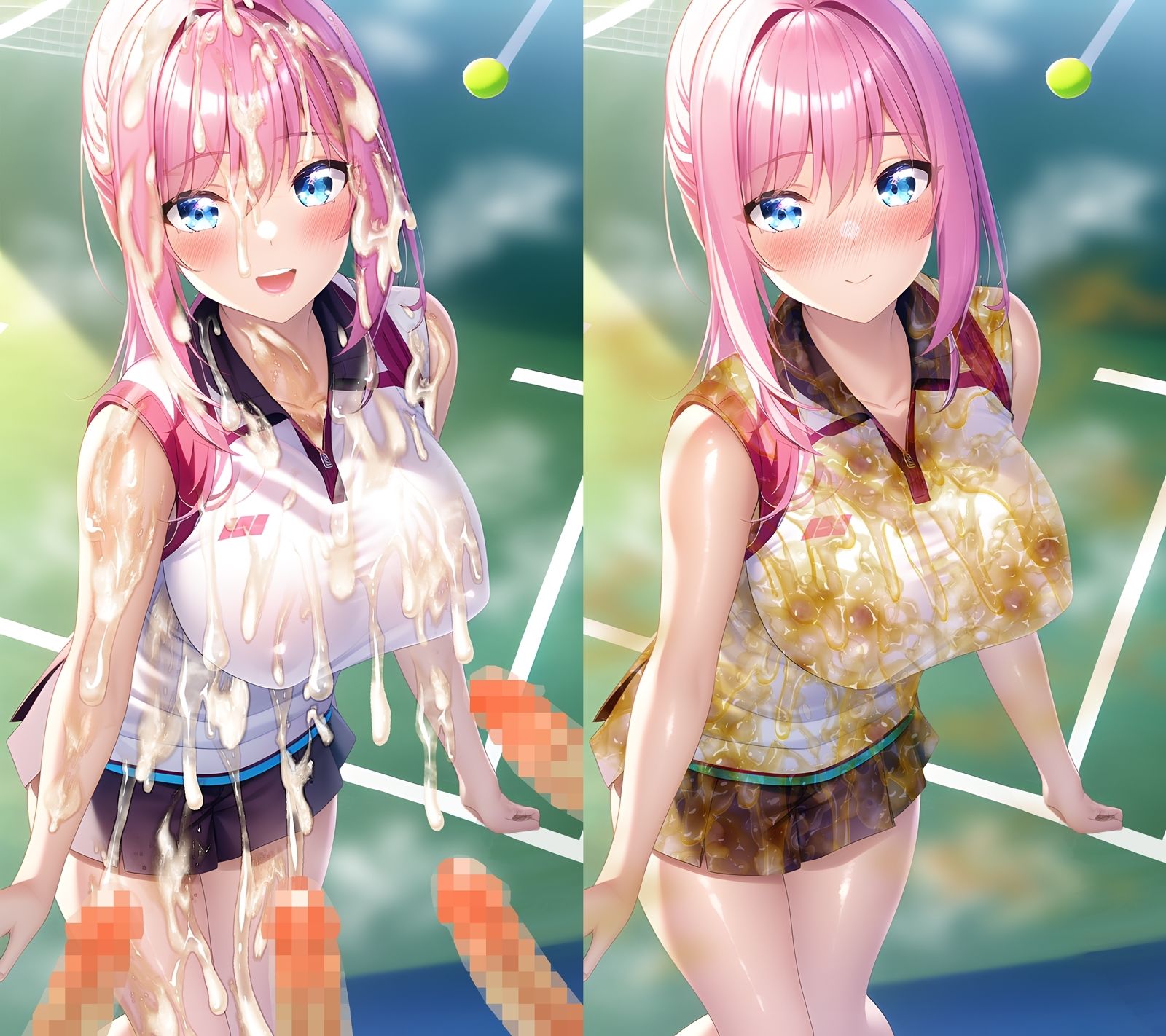 ぶっかけCG集Vol.2 サンプル2ページ目