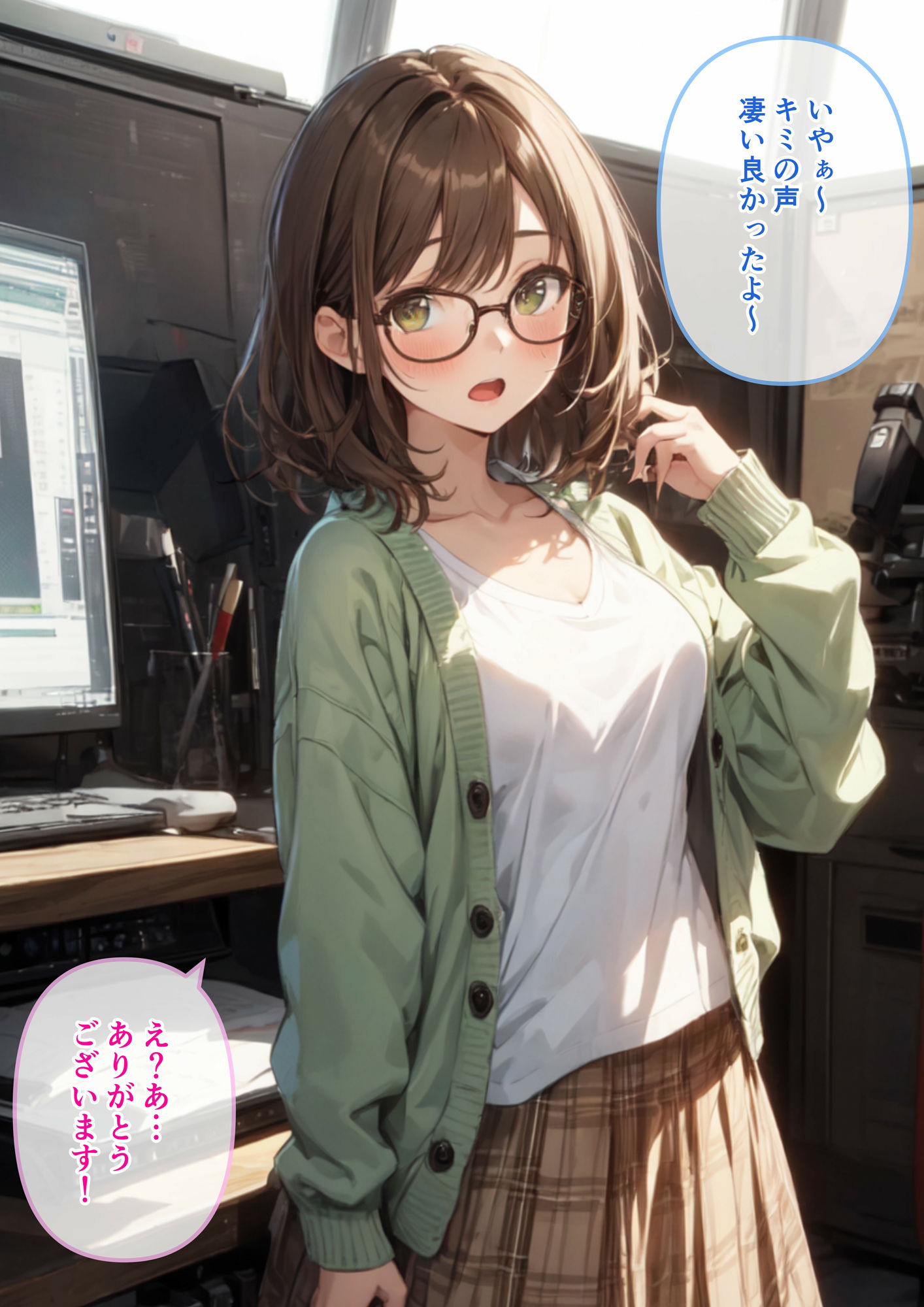 セッタイ ー駆け出し新人声優の枕営業ー サンプル3ページ目