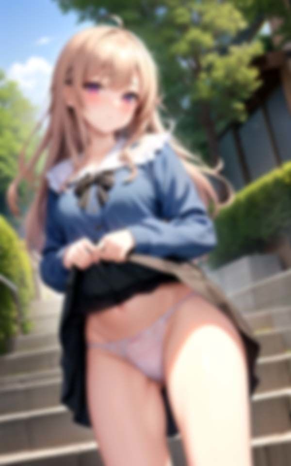 満たされない彼女は露出して興奮する サンプル2ページ目