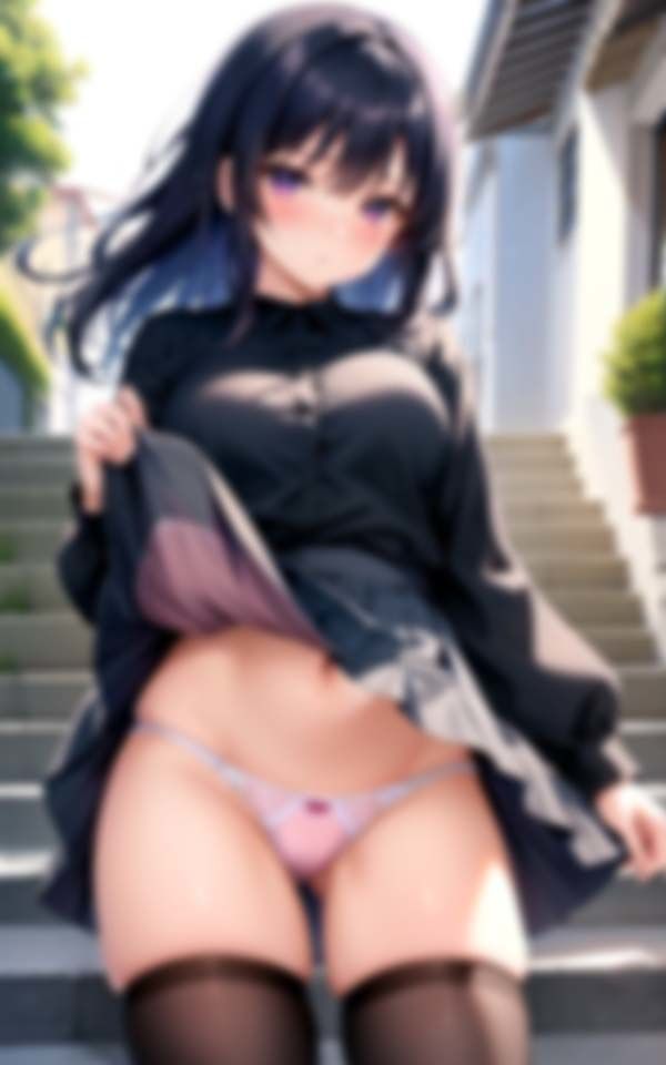 満たされない彼女は露出して興奮する サンプル8ページ目