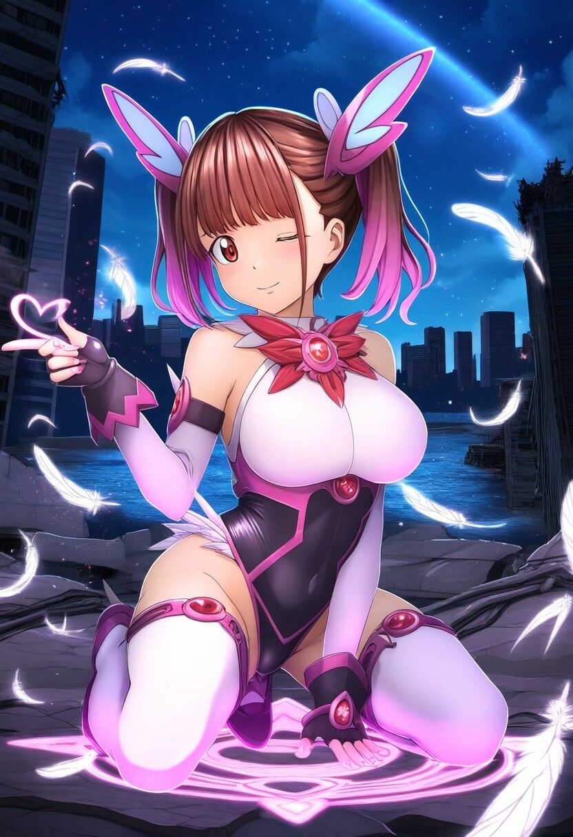 【変身ヒロイン】ふたなり魔法少女がアヘ顔で悪堕ち！（500枚） サンプル5ページ目