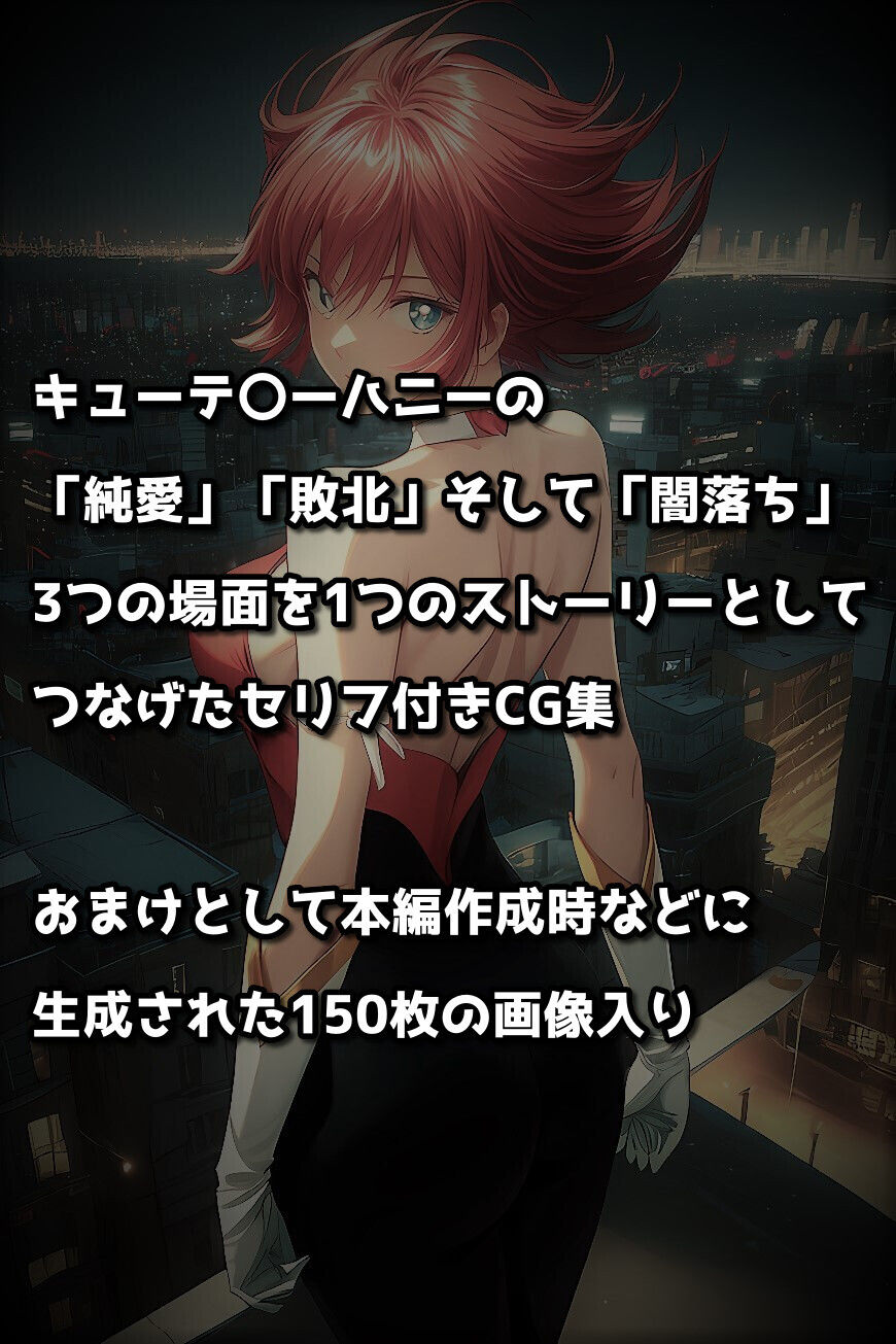 キューテ〇ーハニー純愛×敗北×闇落ち サンプル1ページ目