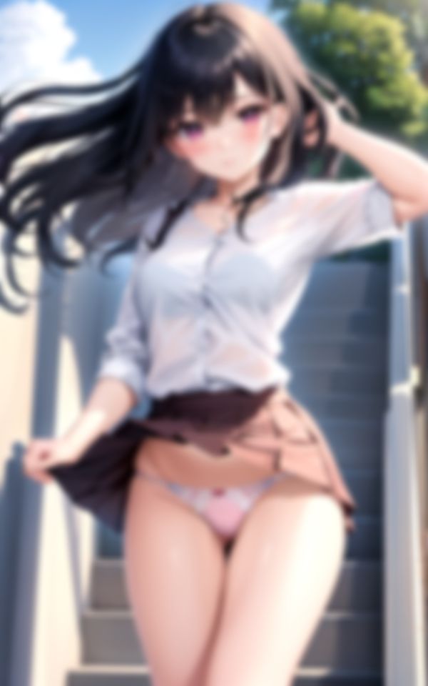 僕にだけ露出してくる痴女 サンプル6ページ目