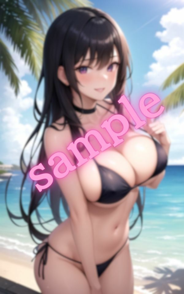 ポロリしたらごめんなさい・・ギャルの巨乳ビキニ厳選画像集 サンプル2ページ目