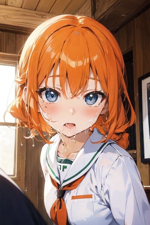 虹かけ誌 ガールズ＆パンツァー イラスト集13 単独での攻撃力向上を画策するオレンジペコ サンプル1ページ目