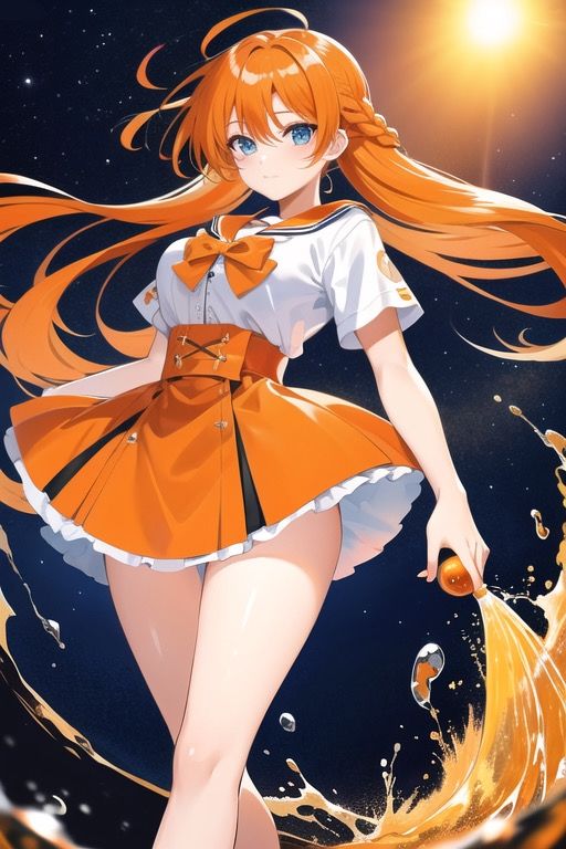 虹かけ誌 ガールズ＆パンツァー イラスト集13 単独での攻撃力向上を画策するオレンジペコ サンプル5ページ目