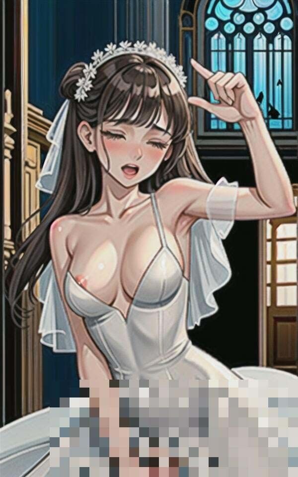 「こんなところで・・ダメ・・・」寝取らてしまった美しき花嫁！何度も中出しをされてしまい元カレの子種で孕んでしまう。無許可で強●的に生交尾を許してしまい・・・ サンプル2ページ目