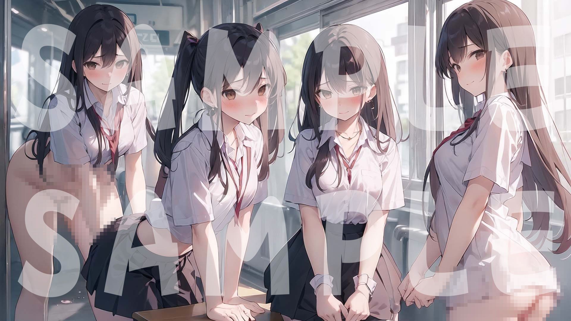 秘密の制服電車 「あのぉ 次は 私も、いいですか？」vol.1 サンプル6ページ目