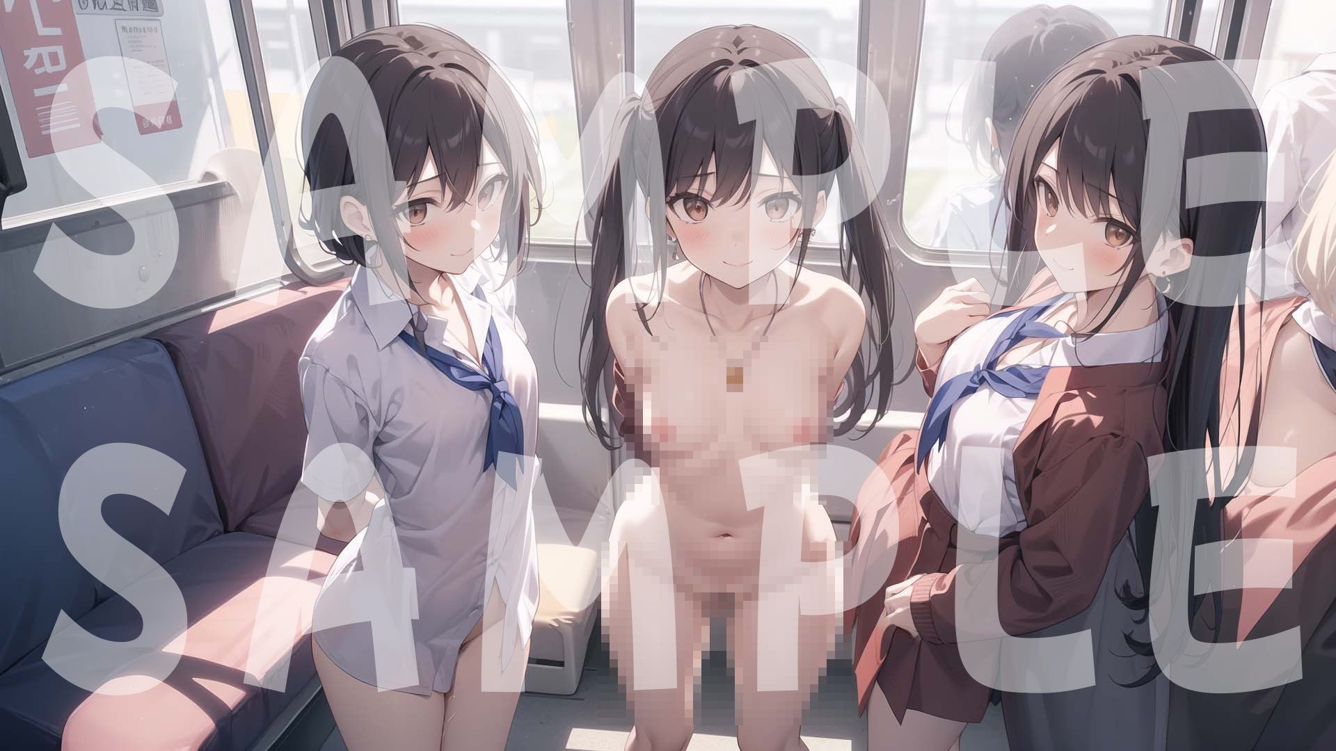 秘密の制服電車 「あのぉ 次は 私も、いいですか？」vol.1 サンプル7ページ目