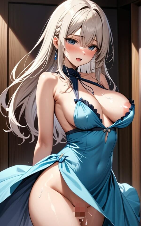 セクシードレス美女の魔性の魅力 初めて着たけど似合うかな？ サンプル5ページ目