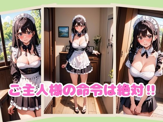 後輩ちゃんにメイドコスプレさせて調教してみた。 サンプル2ページ目
