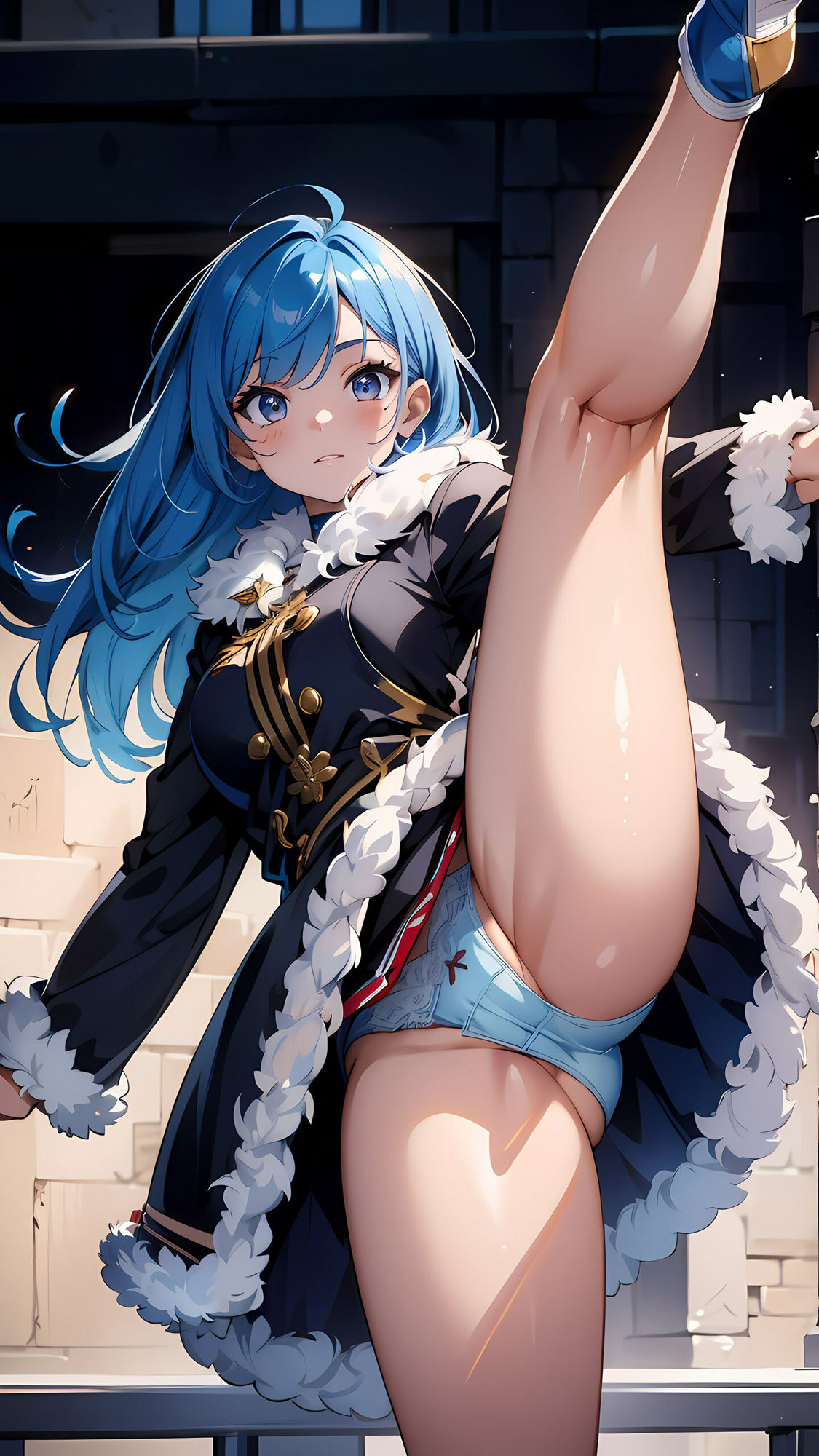 色々な服でハイキックパンチラ03 サンプル5ページ目