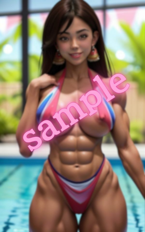 隣に引っ越してきた人妻は巨乳ビルダーだった サンプル2ページ目