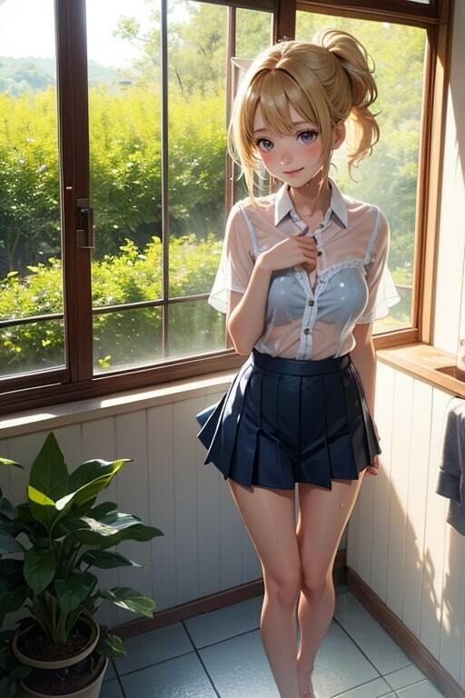 夏だ！海だ！プールだ！水辺の透けブラ女子 サンプル3ページ目