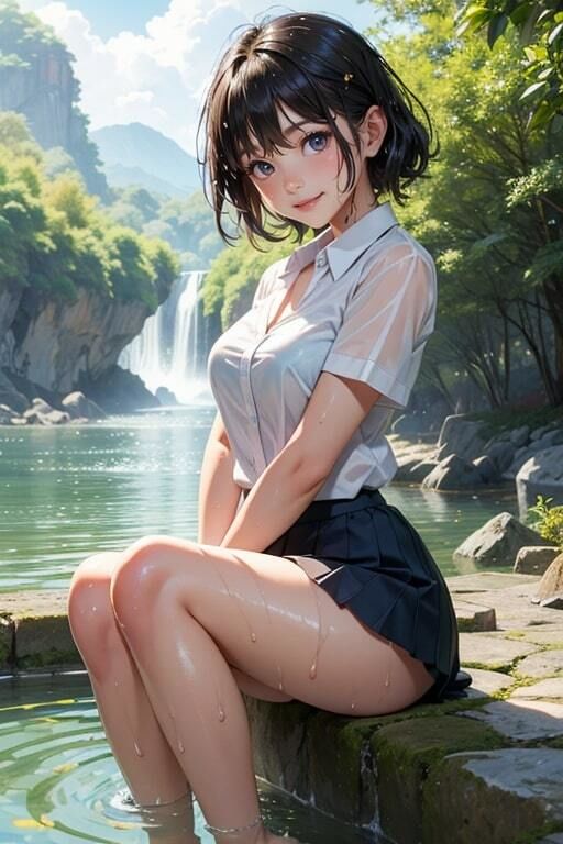 夏だ！海だ！プールだ！水辺の透けブラ女子 サンプル8ページ目