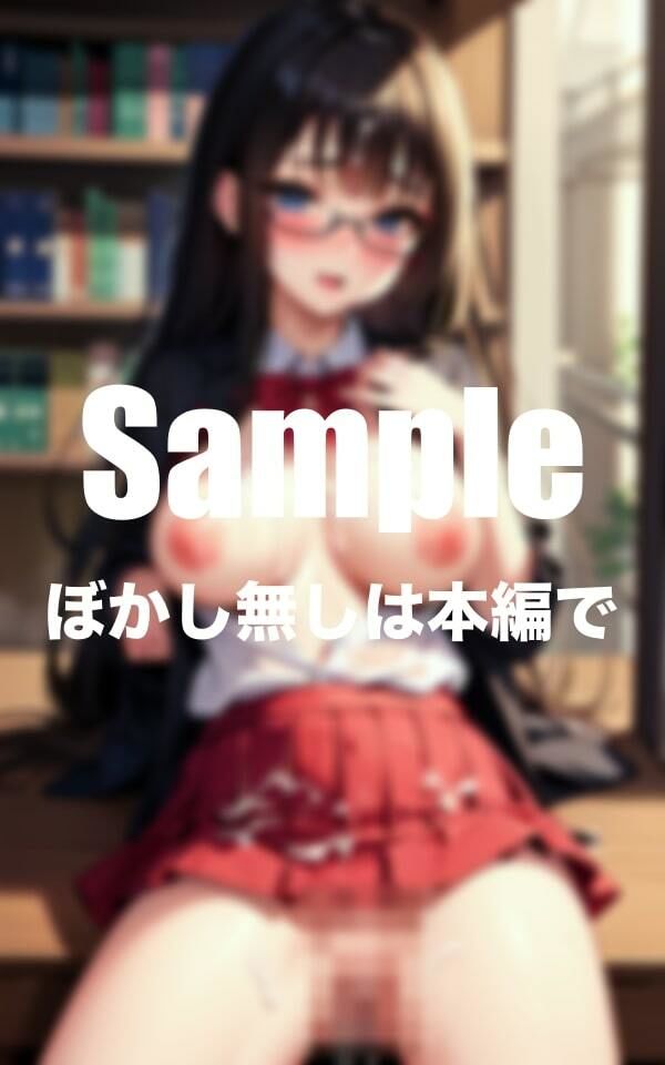 爆乳図書委員とのエッチな関係 サンプル2ページ目