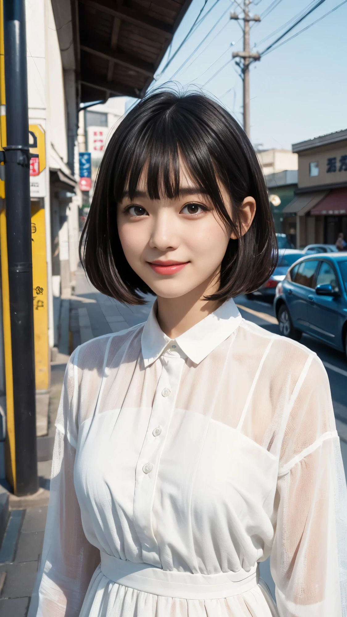 いつも白いワンピースの女性【エマ】の大人向け写真集 サンプル1ページ目