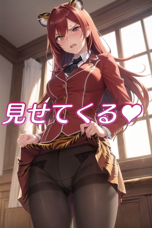 嫌な顔でスカートたくし上げてパンツ見せる娘〜女教師編〜 サンプル4ページ目