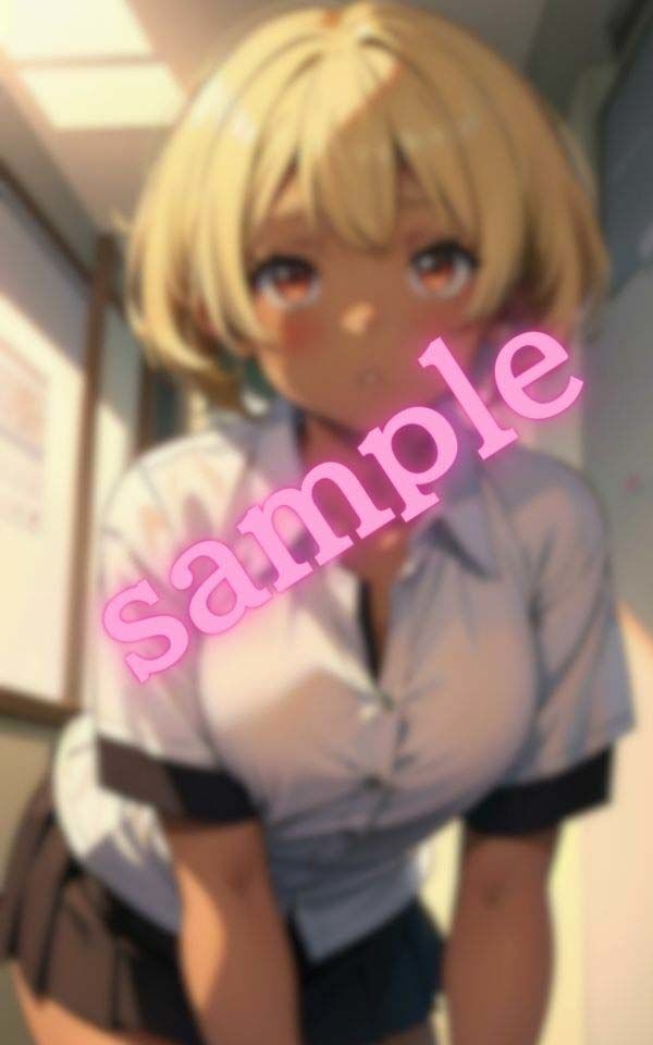 ノーブラで誘惑してくる巨乳美女少女 サンプル3ページ目