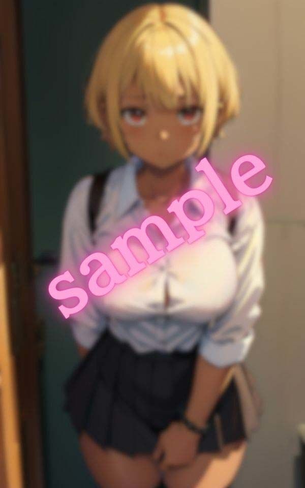 ノーブラで誘惑してくる巨乳美女少女 サンプル4ページ目