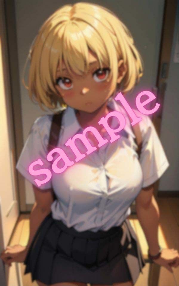 ノーブラで誘惑してくる巨乳美女少女 サンプル9ページ目
