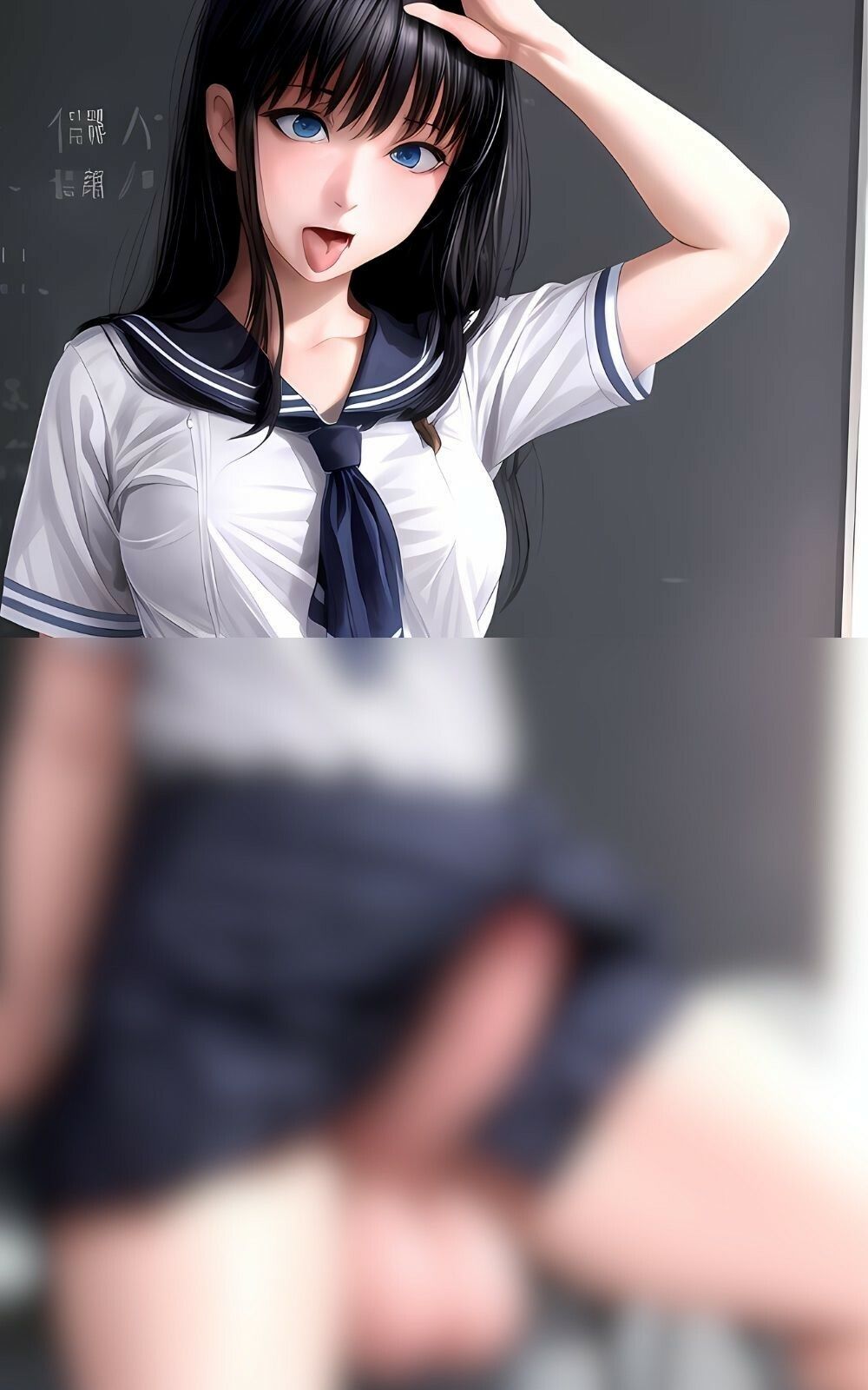 ふたなり女子校生のちんぽ集 サンプル1ページ目