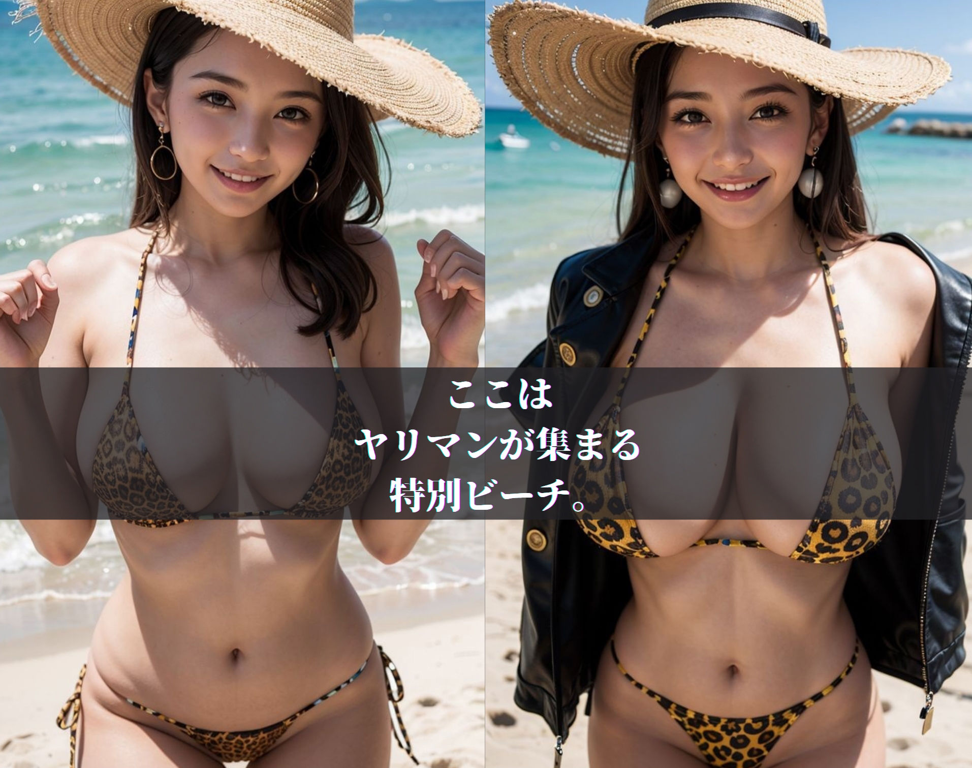 ヤリマンと海の家。【ハイクオリティCG集】 サンプル1ページ目