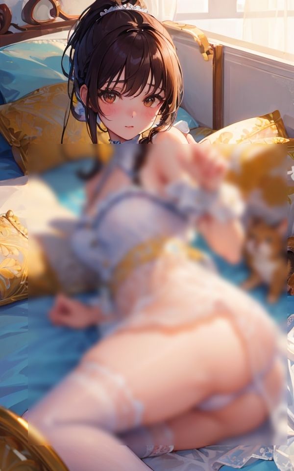 後ろからならやさしくしてね サンプル1ページ目
