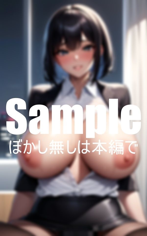 爆乳で上司を誘う外資系女社員 サンプル1ページ目