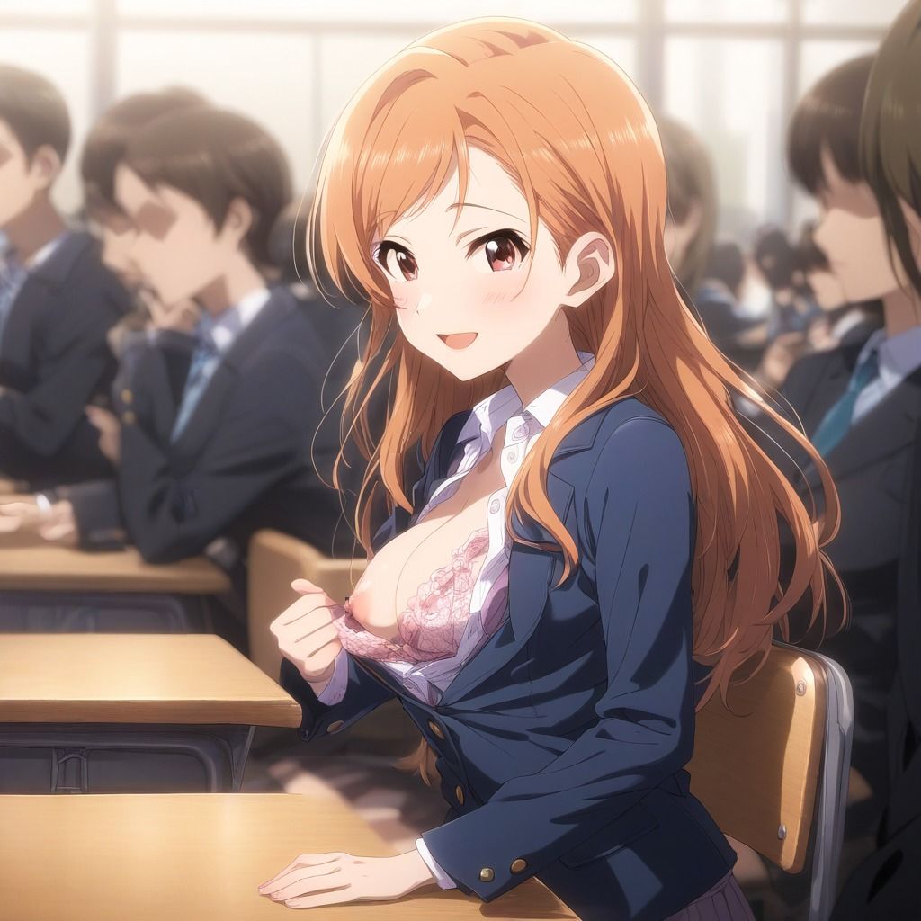 隣の席のアイドルが俺だけにおっぱい見せてくれる トライアドプリムス サンプル3ページ目