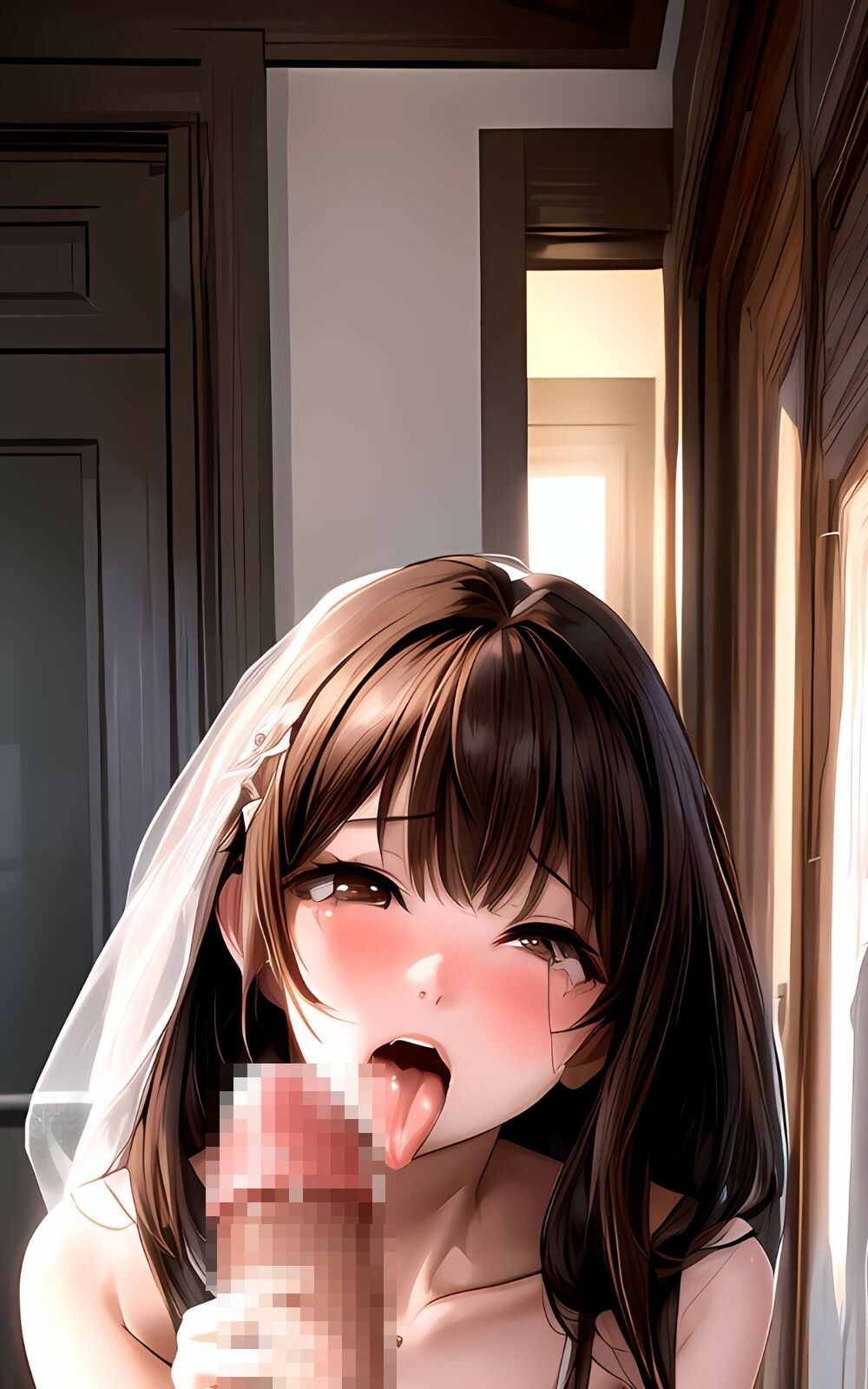 花嫁NTRフェラ サンプル9ページ目