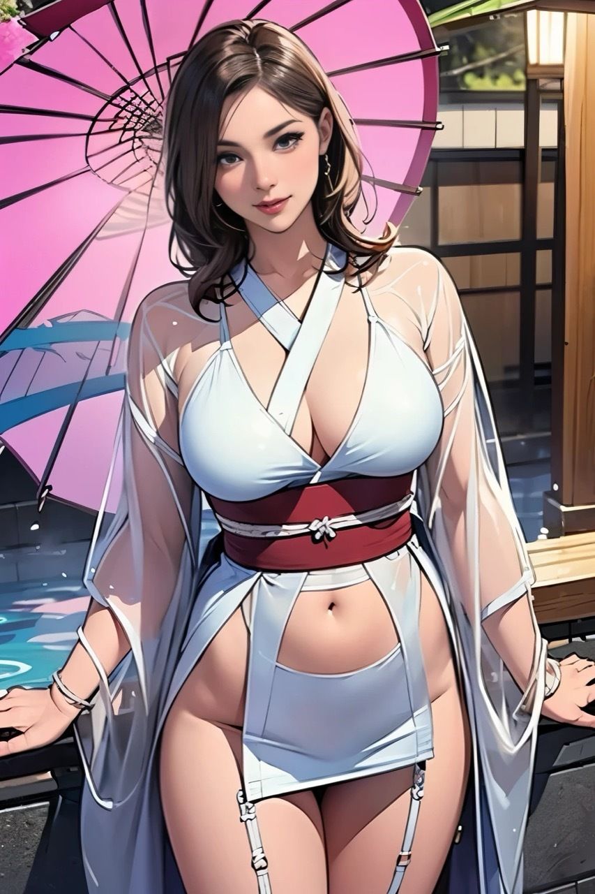 一緒に入りたい温泉の女将さん サンプル8ページ目