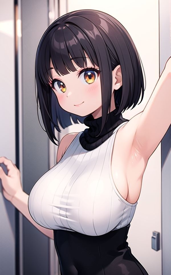 ノースリーブロリ巨乳とえろえろセックス サンプル4ページ目