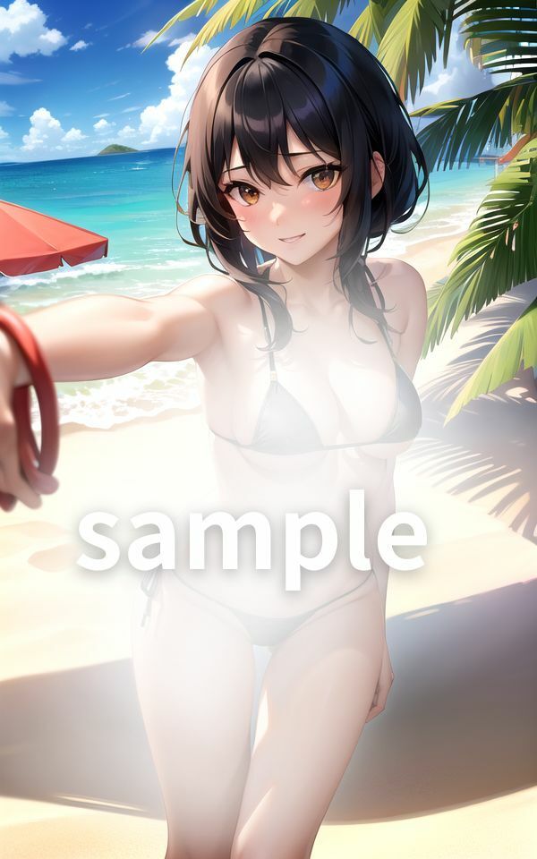 可愛すぎるマイクロビキニ女子 サンプル2ページ目