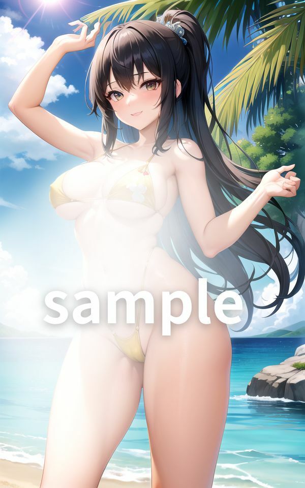 可愛すぎるマイクロビキニ女子 サンプル4ページ目