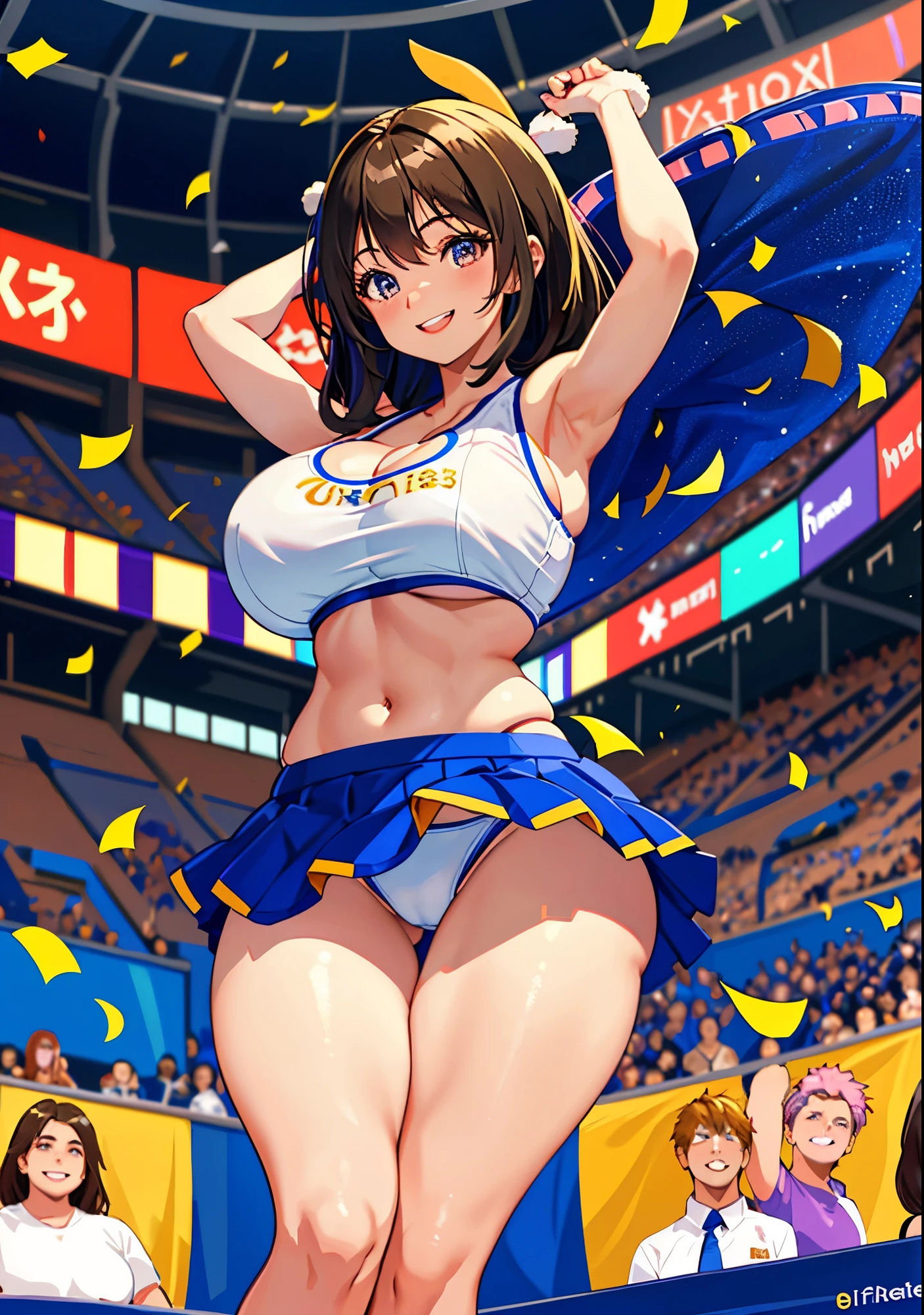 【AIイラスト集】下乳天国 其の壱 サンプル3ページ目
