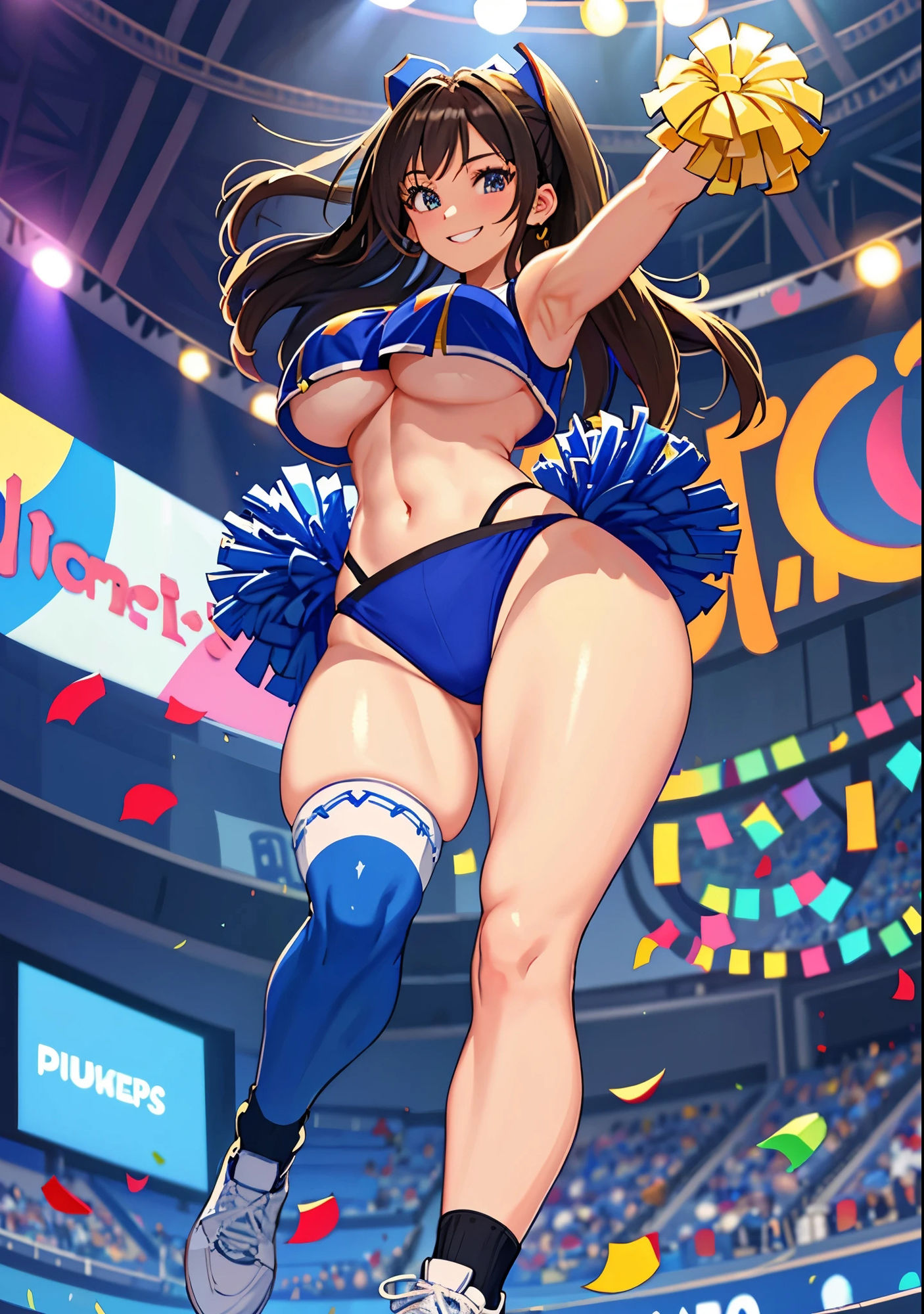 【AIイラスト集】下乳天国 其の壱 サンプル4ページ目